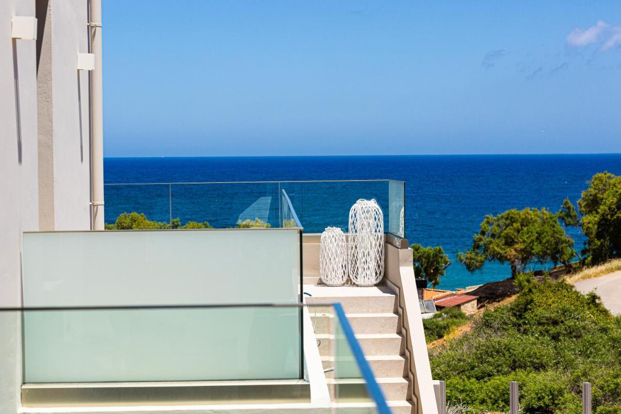 Lagoon Seaside Villa, Sumptuous Retreat,By Thinkvilla Pánormos Extérieur photo