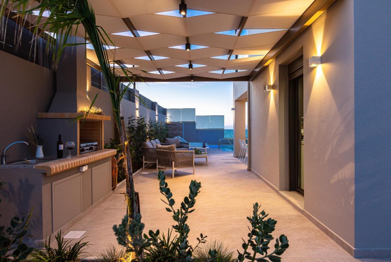 Lagoon Seaside Villa, Sumptuous Retreat,By Thinkvilla Pánormos Extérieur photo